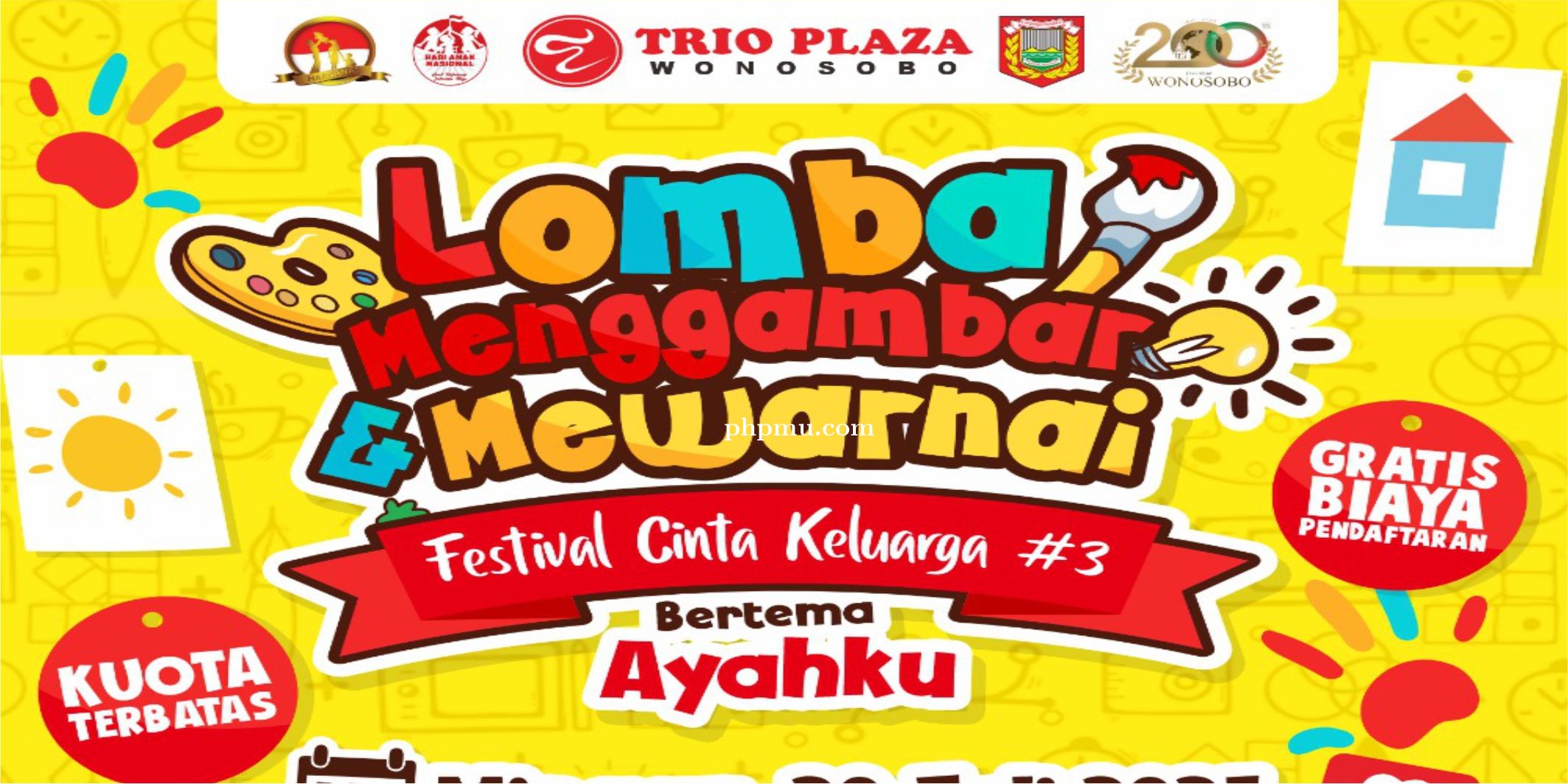 PENDAFTARAN LOMBA MEWARNAI DAN MENGGAMBAR TINGKAT KAB.WONOSOBO